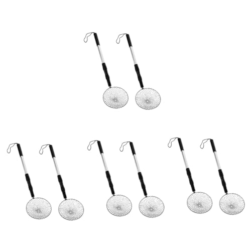 Toyvian 2 Sätze Eisschaufel groß Strandsandsifter Scoop tragbar Schaufeln ausstecher Rentier strandspielzeug Strandsieb sandschaufel Sandsieb Sichter für Strand Aluminiumlegierung von Toyvian