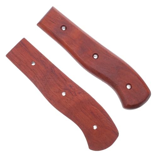 Toyvian 2 Sätze Ergonomischer Holzgriff mit Rutschfester Oberfläche Hochwertige Ersatzteile für Küchenmesser für Hobby und Profiköche Toyvian 2 Sätze Ergonomischer Holzgriff mit Rutschfester Oberfläche Hochwertige Ersatzteile für Küchenmesser für Hobby und Profiköche von Toyvian