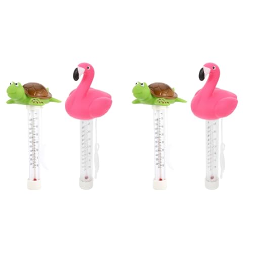 Toyvian 2 Sätze Flamingo -wasserthermometer Schwimmendes Pool-thermometer Badewanne Schwimmbadtemperaturthermometer Badethermometer -thermometer Schwebend Plastik 2 Stück * 2 Toyvian 2 Sätze Flamingo -wasserthermometer Schwimmendes Pool-thermometer Badewanne Schwimmbadtemperaturthermometer Badethermometer -thermometer Schwebend Plastik 2 Stück * 2 von Toyvian