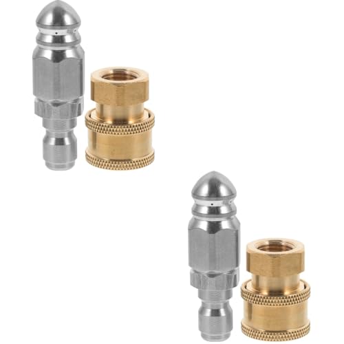 Toyvian 2 Sätze Hochdruck Gartenbrause Set mit Verstellbarem Wasserdurchfluss für von Garten und Terrassen und Leicht mit Schnellem von Toyvian