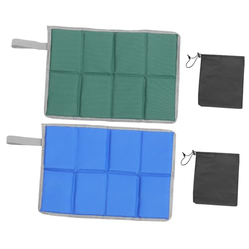 Toyvian 2 Sätze Outdoor Sitzkissen Faltbar Teiliges mit Oxford und Dickem Perlbaumwollkern Wasserabweisend Leicht und Handlich für Picknick Camping Wandern Inklusive Tragetaschen Toyvian 2 Sätze Outdoor Sitzkissen Faltbar Teiliges mit Oxford und Dickem Perlbaumwollkern Wasserabweisend Leicht und Handlich für Picknick Camping Wandern Inklusive Tragetaschen von Toyvian