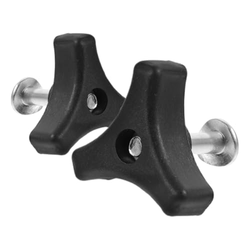 Toyvian 2 Sätze Rasenmäher Ersatzteile Dreieckgriff Schrauben Muttern Bolzen Ergonomische Handgriff Schraube Metall Robust Für Gartenrasenmäher Griffmontage von Toyvian