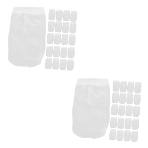Toyvian 2 Sätze Siebstrümpfe Bag Socken Skimmer-Korb-Socke Schwimmreinigungswerkzeuge Taschen Pool-Skimmer-filterkorb Skimmer-Socke Filtersocke Schwimmbad Sieb Elastisches 20 Stück * 2 Toyvian 2 Sätze Siebstrümpfe Bag Socken Skimmer-Korb-Socke Schwimmreinigungswerkzeuge Taschen Pool-Skimmer-filterkorb Skimmer-Socke Filtersocke Schwimmbad Sieb Elastisches 20 Stück * 2 von Toyvian