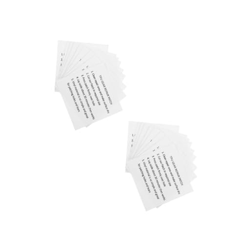 Toyvian 2 Sätze TPU Reparatur Patches Selbstklebend Für Luftmatratzen Und Schwimmringe wasserdichte Reparaturaufkleber Für Schnelle Reparaturen Von Löchern Und Rissen 10 Stück * 2 von Toyvian