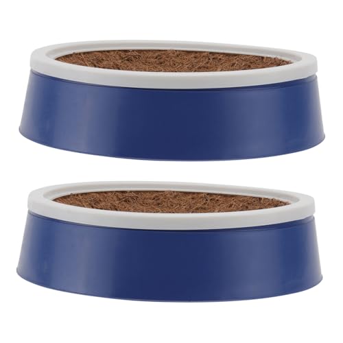 Toyvian 2 Sätze Taubennest Kunststoff Nestschale mit Kokoskissen Langlebig und Atmungsaktiv Teiliges Vogelnest mit Nestern und Matten für Zucht und Vogelhaltung von Toyvian