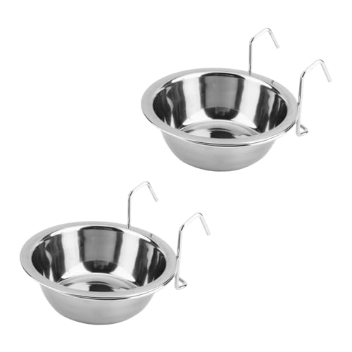 Toyvian 2 Sätze Teiliges Hängende Hundeschalen aus Langlebigem mit Drahtbügel Auslaufsicher und Praktisch für Hundekäfige als Futter und Wassernapf für Saubere Haltung Toyvian 2 Sätze Teiliges Hängende Hundeschalen aus Langlebigem mit Drahtbügel Auslaufsicher und Praktisch für Hundekäfige als Futter und Wassernapf für Saubere Haltung von Toyvian