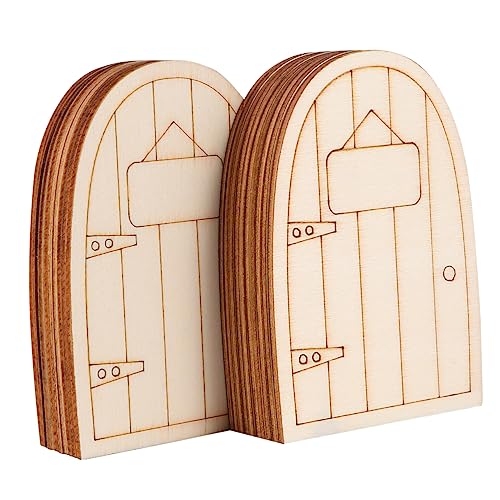 Toyvian 2 Sätze Teiliges Hölzernen Türen Mit Nachrichtenbrett Dekoration Für Garten Und DIY Projekte Ergänzung Für Ihre Deko Ideen 20 Stück * 2 Toyvian 2 Sätze Teiliges Hölzernen Türen Mit Nachrichtenbrett Dekoration Für Garten Und DIY Projekte Ergänzung Für Ihre Deko Ideen 20 Stück * 2 von Toyvian
