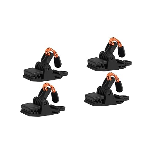 Toyvian 2 Sätze Winddichte Zeltclips Robuste Und Wetterfeste Zeltklemmen Für Camping Und Outdoor Aktivitäten Installieren Einsetzbar 2 Stücke * 2 von Toyvian