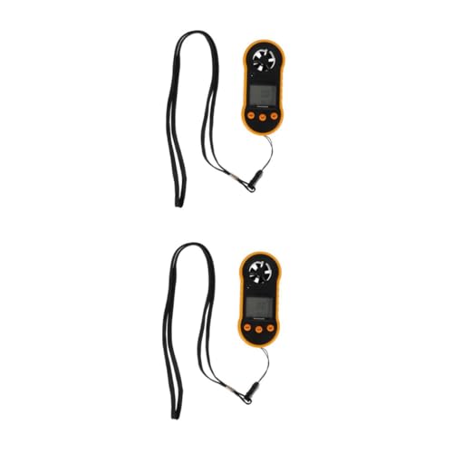 Toyvian 2 Stck. Digitaler Handheld Anemometer Windgeschwindigkeitsmesser mit LCD Display Tragbares Windmessgerät für Präzise Windmessung Einheiten Schutzhülle und Handgelenkband Toyvian 2 Stck. Digitaler Handheld Anemometer Windgeschwindigkeitsmesser mit LCD Display Tragbares Windmessgerät für Präzise Windmessung Einheiten Schutzhülle und Handgelenkband von Toyvian