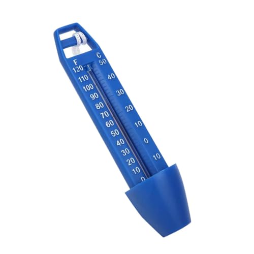 Toyvian 2 Stck. Schwimmbad-thermometer Schwimmendes Poolthermometer, Leicht Ablesbar Nämlich Lesen Wasserthermometer Pooltemperaturthermometer Schwimmende Temperaturanzeige Blau Plastik Toyvian 2 Stck. Schwimmbad-thermometer Schwimmendes Poolthermometer, Leicht Ablesbar Nämlich Lesen Wasserthermometer Pooltemperaturthermometer Schwimmende Temperaturanzeige Blau Plastik von Toyvian