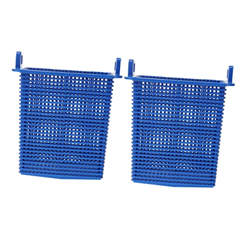 Toyvian 2 Stck. Swimming Pool Filter Basket Wiederverwendbare Filtersocke für Schwimmbäder für Schmutz und Laub Langlebig und Praktisch Zufällige Farbe von Toyvian