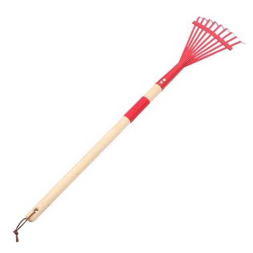 Toyvian 2 Stück Abnehmbarer Holzgriff Rake Größe lang Rechen Gras Rasenwerkzeuge eng rasenkanten Rechen für den Garten Kleiner Unkrautrechen Rechen für Kleinkinder hölzern rot Toyvian 2 Stück Abnehmbarer Holzgriff Rake Größe lang Rechen Gras Rasenwerkzeuge eng rasenkanten Rechen für den Garten Kleiner Unkrautrechen Rechen für Kleinkinder hölzern rot von Toyvian