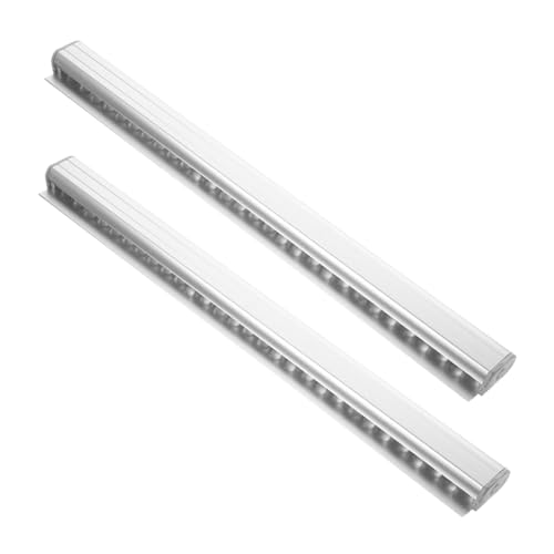 Toyvian 2 Stück Aluminium Bestellhalter mit Kunststoffabdeckung Lochfrei Robuster Ticket Bonhalter für Einfache Menüorganisation Hochwertiger Aluminiumlegierung Toyvian 2 Stück Aluminium Bestellhalter mit Kunststoffabdeckung Lochfrei Robuster Ticket Bonhalter für Einfache Menüorganisation Hochwertiger Aluminiumlegierung von Toyvian