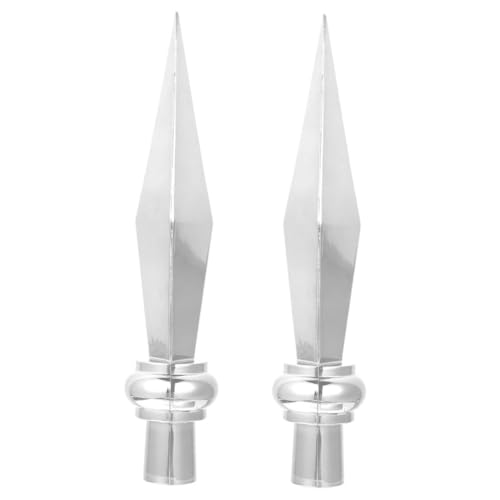 Toyvian 2 Stück Aluminium Fahnenmast Topper Dekorative Fahnenmastspitzen für Garten und Outdoor Wetterfest und Leicht zu Installieren Passend für Fahnenstile Toyvian 2 Stück Aluminium Fahnenmast Topper Dekorative Fahnenmastspitzen für Garten und Outdoor Wetterfest und Leicht zu Installieren Passend für Fahnenstile von Toyvian