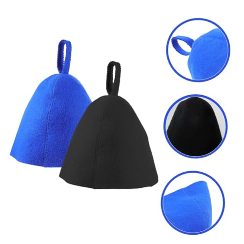 Toyvian 2 Stück Atmungsaktiver Filz Saunahut Natürlicher Wolle Absorbierend und Hitzeschützend Modisch für Damen und Herren für Saunagänger und Dampfbad Nutzung Toyvian 2 Stück Atmungsaktiver Filz Saunahut Natürlicher Wolle Absorbierend und Hitzeschützend Modisch für Damen und Herren für Saunagänger und Dampfbad Nutzung von Toyvian