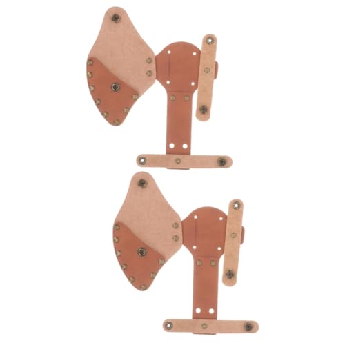 Toyvian 2 Stück Axtschutz Abdeckung Robuste Schutzhülle für Outdoor Camping und Jagd Zubehör Langlebige Lederqualität mit Einfachem Axtschutzhülle Toyvian 2 Stück Axtschutz Abdeckung Robuste Schutzhülle für Outdoor Camping und Jagd Zubehör Langlebige Lederqualität mit Einfachem Axtschutzhülle von Toyvian