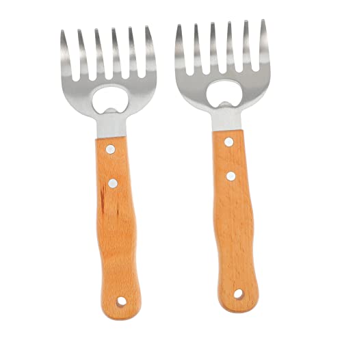 Toyvian 2 Stück Bärenklaue Fleischzerreißgerät Hühnerkrallen Fleischzerkleinerer Pulled Pork Fleischschneider Maschine Grillfleischzerkleinerer Pulled Pork Zerkleinerer Bärenklaue Für von Toyvian