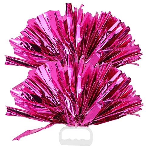 Toyvian 2 Stück Cheerleading Pompons mit Kunststofffinger Ring Wiederverwendbare Dekorative Cheer Accessoires für Sport Partys und Tanz Leuchtende Farben für Toyvian 2 Stück Cheerleading Pompons mit Kunststofffinger Ring Wiederverwendbare Dekorative Cheer Accessoires für Sport Partys und Tanz Leuchtende Farben für von Toyvian