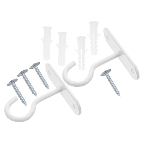 Toyvian 2 Stück Deckenhaken Robustem Vielseitige Pflanzenhaken für Blumenampeln Laternen Vogelhäuschen Windspiele und Pflanzgefäße Einfache an Decke und Wand Wetterbeständig Weiß Toyvian 2 Stück Deckenhaken Robustem Vielseitige Pflanzenhaken für Blumenampeln Laternen Vogelhäuschen Windspiele und Pflanzgefäße Einfache an Decke und Wand Wetterbeständig Weiß von Toyvian
