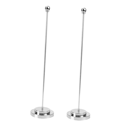 Toyvian 2 Stück Desktop Flaggenständer aus Robustem Eisen Langlebige Schreibtisch Fahnenhalterung Einfache Tragbar und Vielseitig für Kleine Tischflaggen Büro und Heimzubehör Toyvian 2 Stück Desktop Flaggenständer aus Robustem Eisen Langlebige Schreibtisch Fahnenhalterung Einfache Tragbar und Vielseitig für Kleine Tischflaggen Büro und Heimzubehör von Toyvian