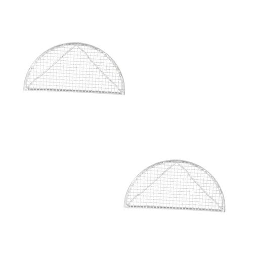 Toyvian 2 Stück Edelstahl Frittiernetz Ölsieb Behälter Topf Ofen Öl Sprühflasche Grillrost Toastständer Für Fritteuse Dash Eierkocher Schnellkochtopf Kessel Ölsieb Topf von Toyvian