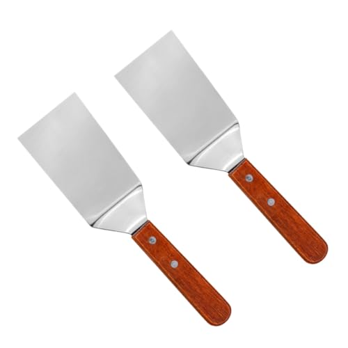 Toyvian 2 Stück Edelstahl Pizzaschieber und Steakspatel Vielseitige Küchenhelfer mit Ergonomischem Griff Robust Langlebig zum Wenden von Pizza und Steak Farblich Sortiert Toyvian 2 Stück Edelstahl Pizzaschieber und Steakspatel Vielseitige Küchenhelfer mit Ergonomischem Griff Robust Langlebig zum Wenden von Pizza und Steak Farblich Sortiert von Toyvian