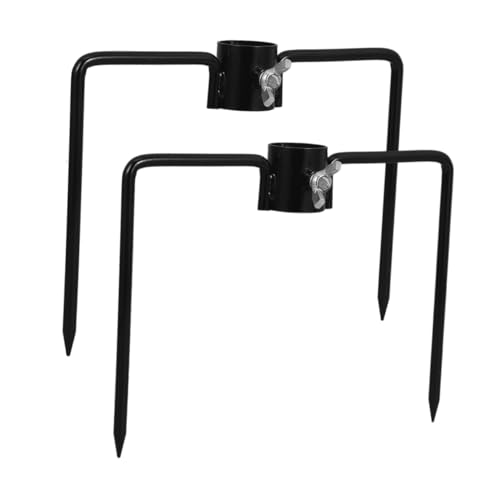Toyvian 2 Stück Eisen Garten Flaggenhalter Erdnägel für Sonnenschirme Gartenfahnen und Laternen Wetterfest Installieren Vielseitig Einsetzbar für Garten Terrasse und Strand Toyvian 2 Stück Eisen Garten Flaggenhalter Erdnägel für Sonnenschirme Gartenfahnen und Laternen Wetterfest Installieren Vielseitig Einsetzbar für Garten Terrasse und Strand von Toyvian