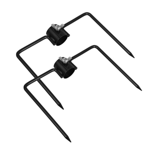 Toyvian 2 Stück Eisen Gartenflaggenhalter mit Wetterfestem Design Bodenstecker für Sonnenschirme Flaggen und Robuste Stabilisierung für Garten Terrasse und Toyvian 2 Stück Eisen Gartenflaggenhalter mit Wetterfestem Design Bodenstecker für Sonnenschirme Flaggen und Robuste Stabilisierung für Garten Terrasse und von Toyvian