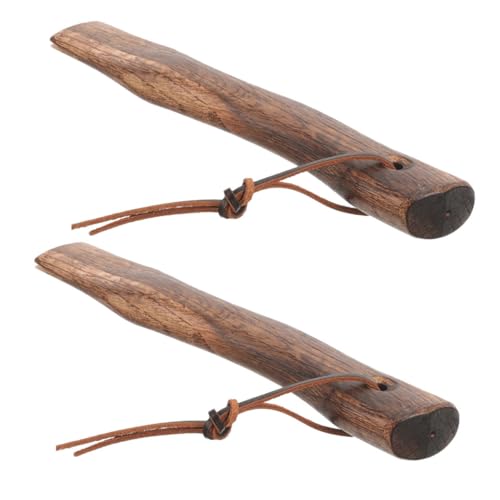 Toyvian 2 Stück Ersatz Behandeln Griffe Axtgriff Camping Griff Für Gartengeräte Handhaben Gerader Griff Reparaturgriff Lagergriff Ersatzgriff Hickory Passend Holz Coffee von Toyvian