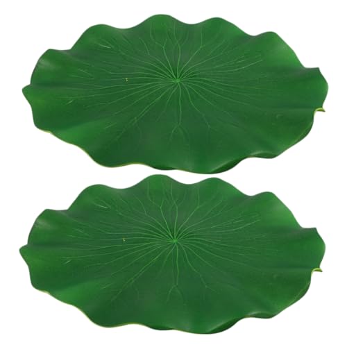 Toyvian 2 Stück Eva Förmige Schwimmkörper Für Pool Und Tank Dekoration Künstlich Schwimmendes Blatt Seerosenblatt Schwimmende Seerosenblätter Teichdekor Gartenteich Ornament Grün Toyvian 2 Stück Eva Förmige Schwimmkörper Für Pool Und Tank Dekoration Künstlich Schwimmendes Blatt Seerosenblatt Schwimmende Seerosenblätter Teichdekor Gartenteich Ornament Grün von Toyvian