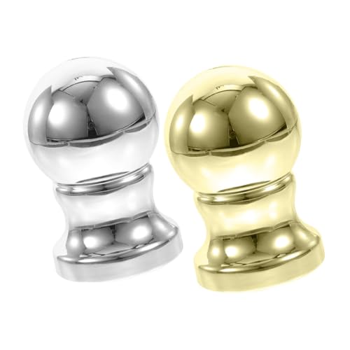 Toyvian 2 Stück Fahnenmast Kugelkopf Ornament für Gartenfahnen Eleganter Kunststoff Fahnenmast Topper Gold und Silber Einfache Installation Langlebig und Dekorativ für Outdoor Bereiche Toyvian 2 Stück Fahnenmast Kugelkopf Ornament für Gartenfahnen Eleganter Kunststoff Fahnenmast Topper Gold und Silber Einfache Installation Langlebig und Dekorativ für Outdoor Bereiche von Toyvian