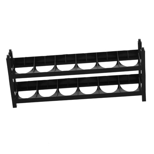 Toyvian 2 Stück Farblagerregal Ölfarbe Lagerung Farbbehälter Farbspeicherorganisator Lack -Lagerregal Lackiervorstellungsorganisator Pigmentlagerregal Lagerung lackieren Plastik Schwarz Toyvian 2 Stück Farblagerregal Ölfarbe Lagerung Farbbehälter Farbspeicherorganisator Lack -Lagerregal Lackiervorstellungsorganisator Pigmentlagerregal Lagerung lackieren Plastik Schwarz von Toyvian