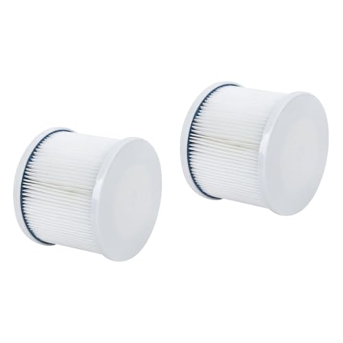 Toyvian 2 Stück Filterelement Poolfilterreiniger Aufblasbarer Poolfilter Reinigung Schwimmfilter Ersatz Poolsieb Filterpumpe Ersatz Weiß Toyvian 2 Stück Filterelement Poolfilterreiniger Aufblasbarer Poolfilter Reinigung Schwimmfilter Ersatz Poolsieb Filterpumpe Ersatz Weiß von Toyvian
