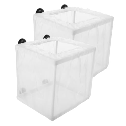Toyvian 2stücke Fischzuchtkasten Mit Transparentem Schwimmender Brutkasten Für Garnelen Guppys Und Bettas Isolationszuchtbox Für Aquarien von Toyvian