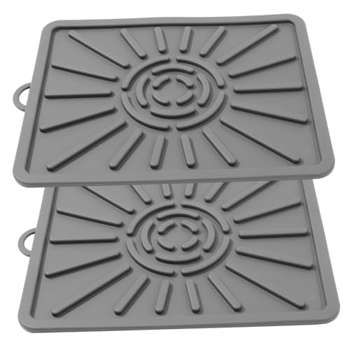 Toyvian 2 Stück Grillmatte Grill Seitenablagematte Küchenhelfer Hitzebeständigkeitspad Bratpfanne Kuchenbackmatte Macaron Matte Grillabdeckungen Backpad Silikonmatte Toyvian 2 Stück Grillmatte Grill Seitenablagematte Küchenhelfer Hitzebeständigkeitspad Bratpfanne Kuchenbackmatte Macaron Matte Grillabdeckungen Backpad Silikonmatte von Toyvian