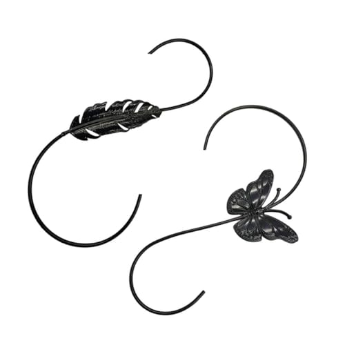 Toyvian 2 Stück Hängende Pflanzen und Futterhaken Dekorative Metallhaken für Blumenampeln und Vogelhäuschen für Fensterbänke und Garten Robust und Leicht zu Montieren Toyvian 2 Stück Hängende Pflanzen und Futterhaken Dekorative Metallhaken für Blumenampeln und Vogelhäuschen für Fensterbänke und Garten Robust und Leicht zu Montieren von Toyvian