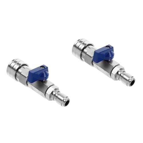 Toyvian 2 Stück Hochdruckreiniger Kugelventil Schnelle Verbindung für Wasseranschlüsse Vielseitig Einsetzbar für Autowäsche Haushalt und Gartenpflege Toyvian 2 Stück Hochdruckreiniger Kugelventil Schnelle Verbindung für Wasseranschlüsse Vielseitig Einsetzbar für Autowäsche Haushalt und Gartenpflege von Toyvian