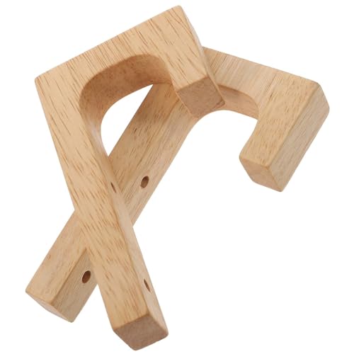 Toyvian 2 Stück J förmige Wandhaken aus Naturholz Schwere Traglast Multifunktional für Mäntel Taschen Hüte für Schlafzimmer Küche Bad und Büro Toyvian 2 Stück J förmige Wandhaken aus Naturholz Schwere Traglast Multifunktional für Mäntel Taschen Hüte für Schlafzimmer Küche Bad und Büro von Toyvian