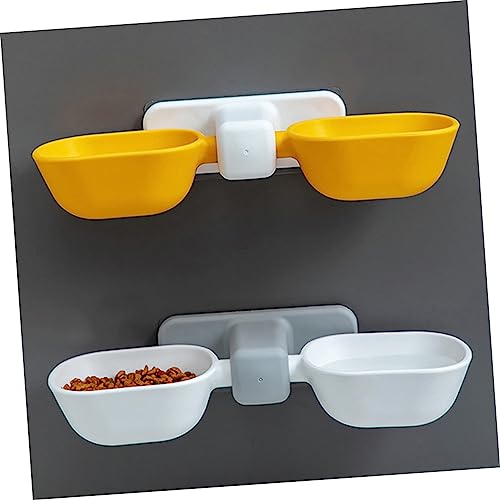 Toyvian 2 Stück Katzenfutternapf Teilig Hängend mit Nackenschutz Abnehmbar Leicht zu Reinigen Dualnapf für Futter und Wasser Haustierbedarf für Zuhause und Tiergeschäft Toyvian 2 Stück Katzenfutternapf Teilig Hängend mit Nackenschutz Abnehmbar Leicht zu Reinigen Dualnapf für Futter und Wasser Haustierbedarf für Zuhause und Tiergeschäft von Toyvian