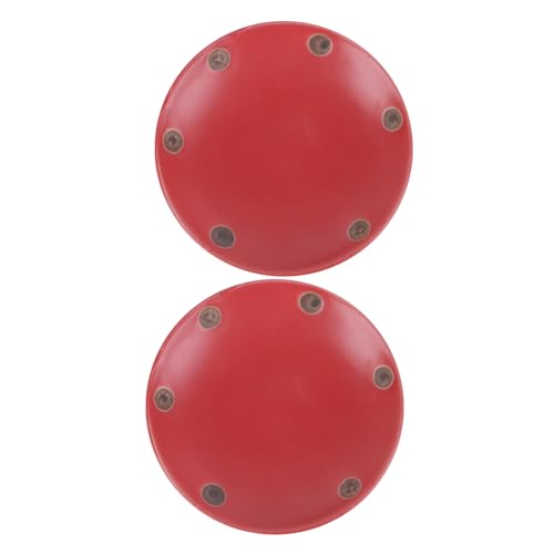 Toyvian 2 Stück Keramik Blumentopf Untersetzer Runde Pflanzschale Robustes Dickes Material Wasserdichtes Pflanzgefäß Zubehör Geeignet für Sukkulenten und Zimmerpflanzen Innen und Außen von Toyvian