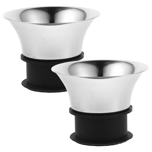 Toyvian 2 Stück Kühlkessel, Kesseldeckel, Wasserkrug, Ersatzdeckel, Kaltwasserkrug, Abdeckung, austauschbarer Bistro-Milchkrug-Deckel, Teekannen-Deckel, Edelstahl, Silber Toyvian 2 Stück Kühlkessel, Kesseldeckel, Wasserkrug, Ersatzdeckel, Kaltwasserkrug, Abdeckung, austauschbarer Bistro-Milchkrug-Deckel, Teekannen-Deckel, Edelstahl, Silber von Toyvian