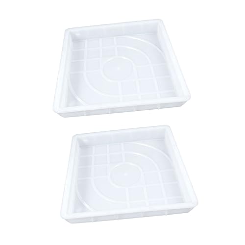 Toyvian 2 Stück Kunststoffform Sprungbrettschimmel Formen Für Gartenpflaster Wiederverwendbare Pfadmacherform Pflasterform Betonzementform Für Den Garten Betonziegelform Polypropylen Weiß Toyvian 2 Stück Kunststoffform Sprungbrettschimmel Formen Für Gartenpflaster Wiederverwendbare Pfadmacherform Pflasterform Betonzementform Für Den Garten Betonziegelform Polypropylen Weiß von Toyvian