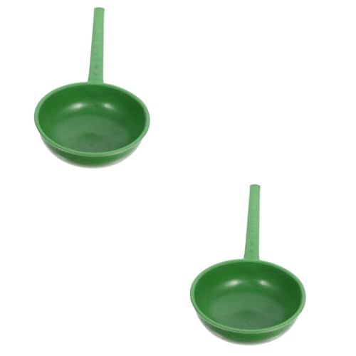 Toyvian 2 Stück Langer Wasserlöffel Kunststoff für Garten Vielseitige Gieß und Düngermöglichkeit Ergonomischer Griff für Einfache Handhabung für Hobbygärtner und Pflanzenpflege von Toyvian
