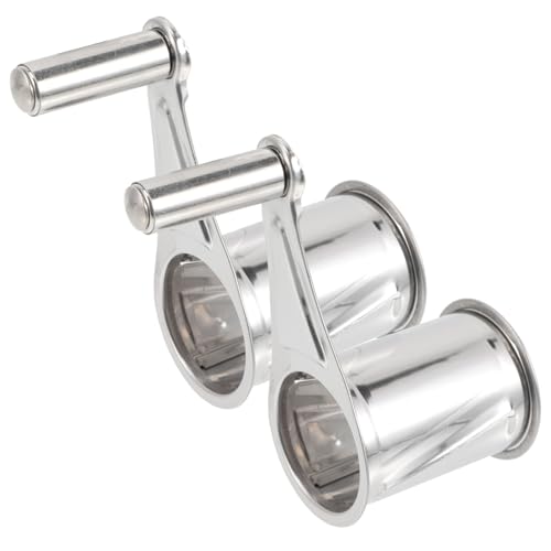 Toyvian 2 Stück Manuelle Käsereibe aus Rostfreiem Edelstahl mit Drehbarem Kurbelgriff Kompakt und Langlebig für Gleichmäßiges Reiben von Käse und Weiteren Lebensmitteln Einfach zu Toyvian 2 Stück Manuelle Käsereibe aus Rostfreiem Edelstahl mit Drehbarem Kurbelgriff Kompakt und Langlebig für Gleichmäßiges Reiben von Käse und Weiteren Lebensmitteln Einfach zu von Toyvian