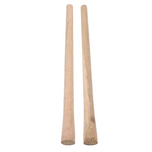 Toyvian 2 Stück Massives Holzgriffwerkzeug Gartenhackengriff Hacke-handgriff Austausch des Stiels Einer Gartenhacke Hacken-reparaturstiel Schaufelgriff Massivholz Khaki Zufällige Farbe von Toyvian