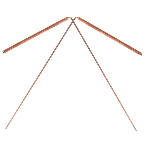 Toyvian 2 Stück Messing Wünschelruten für Wasserortung und Tragbare Divinationsstäbe Präzise Erkundungswerkzeuge für Effektive Wasserquellenfindung Toyvian 2 Stück Messing Wünschelruten für Wasserortung und Tragbare Divinationsstäbe Präzise Erkundungswerkzeuge für Effektive Wasserquellenfindung von Toyvian