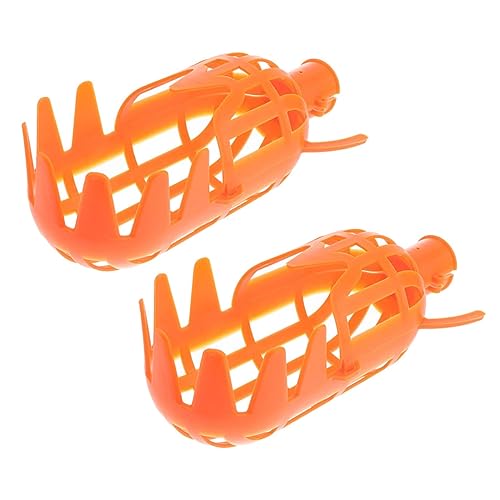 Toyvian 2 Stück Obstpflücker Teilig Pflückhilfe mit Korb Leichtes Gerät für Loquats Bayberry Birnen und Pfirsiche Handlicher Erntehelfer für Obstbäume Tragbar und Arbeitsersparend von Toyvian