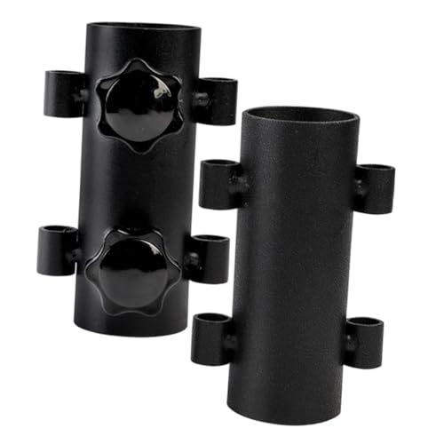 Toyvian 2 Stück Outdoor Canopy Pole Halter Verstellbar aus Robustem für Zelt und Sonnensegelstangen Wetterfest und Langlebig für Camping Grillen Angeln und Outdoor Aktivitäten von Toyvian