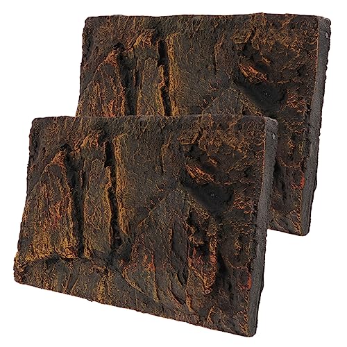 Toyvian 2 Stück PU Reptilien Terrarium Hintergrundplatte Dekorative Landschaftstafel für Aquarium und Schildkrötentank Naturgetreue Textur Wasserfest und Langlebig Toyvian 2 Stück PU Reptilien Terrarium Hintergrundplatte Dekorative Landschaftstafel für Aquarium und Schildkrötentank Naturgetreue Textur Wasserfest und Langlebig von Toyvian