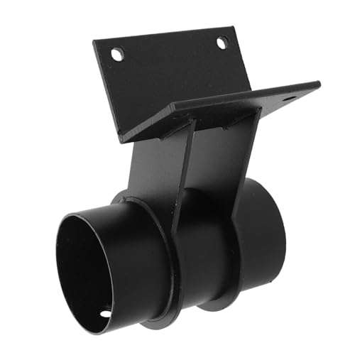 Toyvian 2 Stück Parasol Fixer Dachhalter Deck Hochleistungs -Regenschirm -Balkon schirmhalter Deck Umbrealla Mount Dachhalterung für Kohlenstoffstahl Schwarz von Toyvian